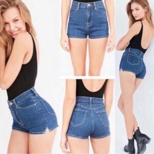 Urban Outfitters BDG Super High
Rise Spade Pin Up Shorts Size 26w